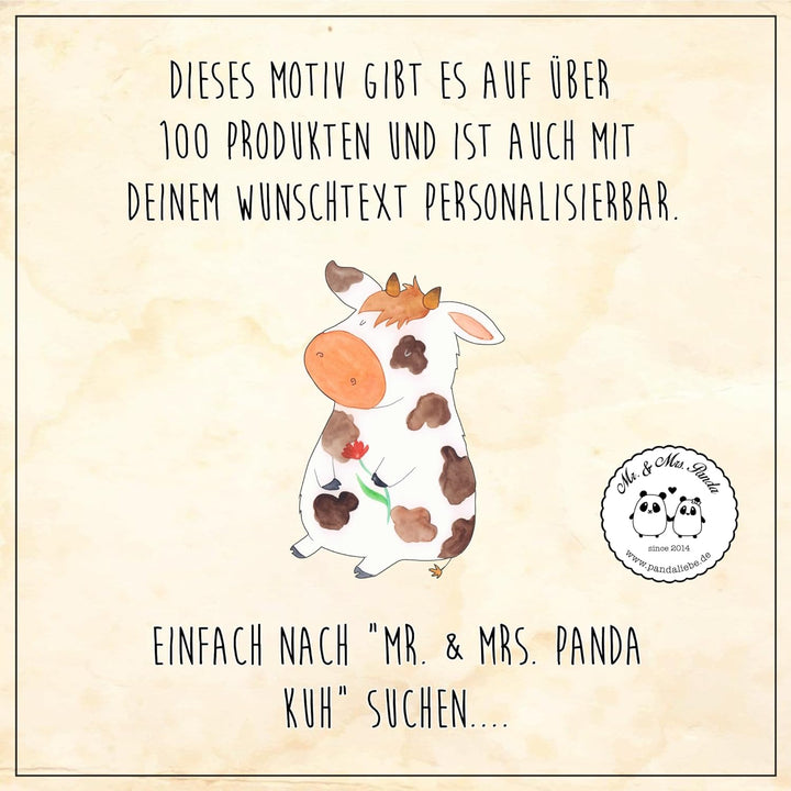 Mr. &amp; Mrs. Panda Motiv WC Sitz Kuh - Geschenk, Toilettendeckel, Landwirtin, Kühe, WC-Sitz, Toilette,