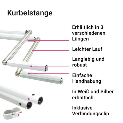 Kupplungstrichter | für 12mm Verbindungszapfen | auf Wunsch inkl. Kurbelstange aus Alu | Verbindungs