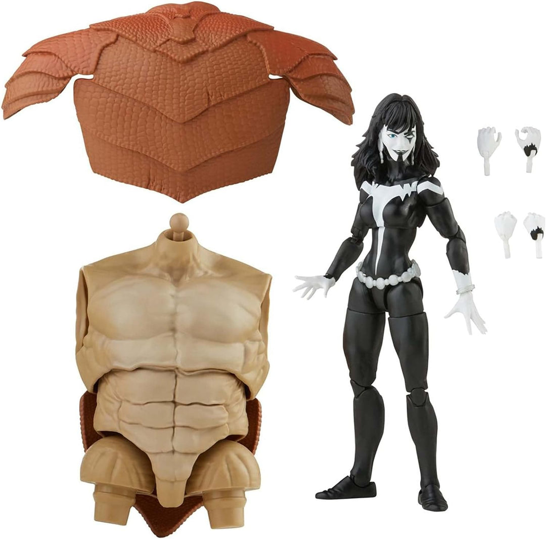 Spiderman F3025 Legends Serie Marvel 's Shriek 15,2 cm Sammelfigur Spielzeug und 4 Zubehörteile und