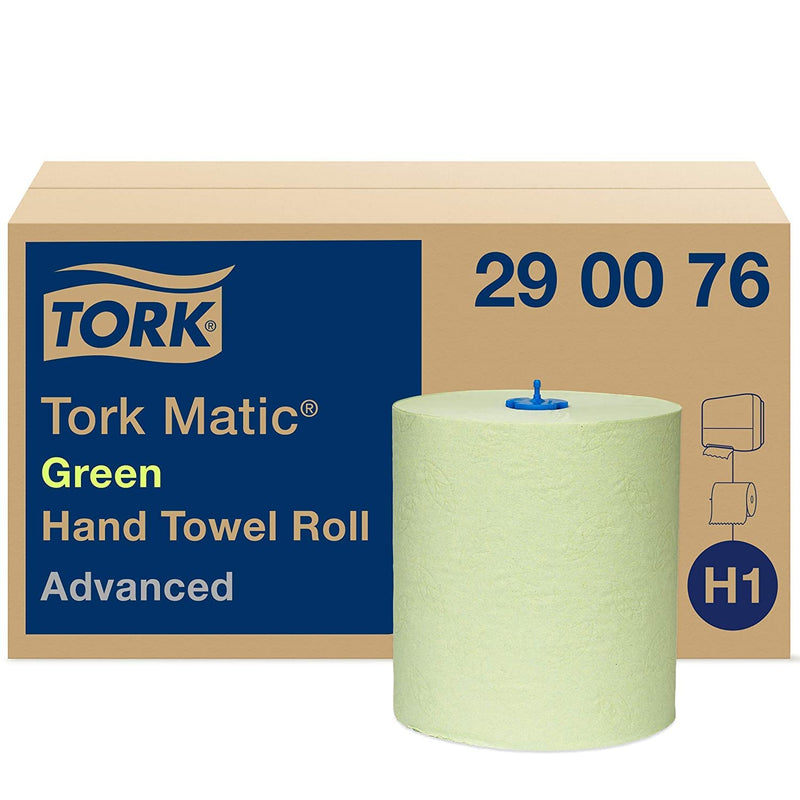 Tork Matic grünes Rollenhandtuch Advanced 290076 - H1 Papierhandtücher für Rollenhandtuchspender, sa