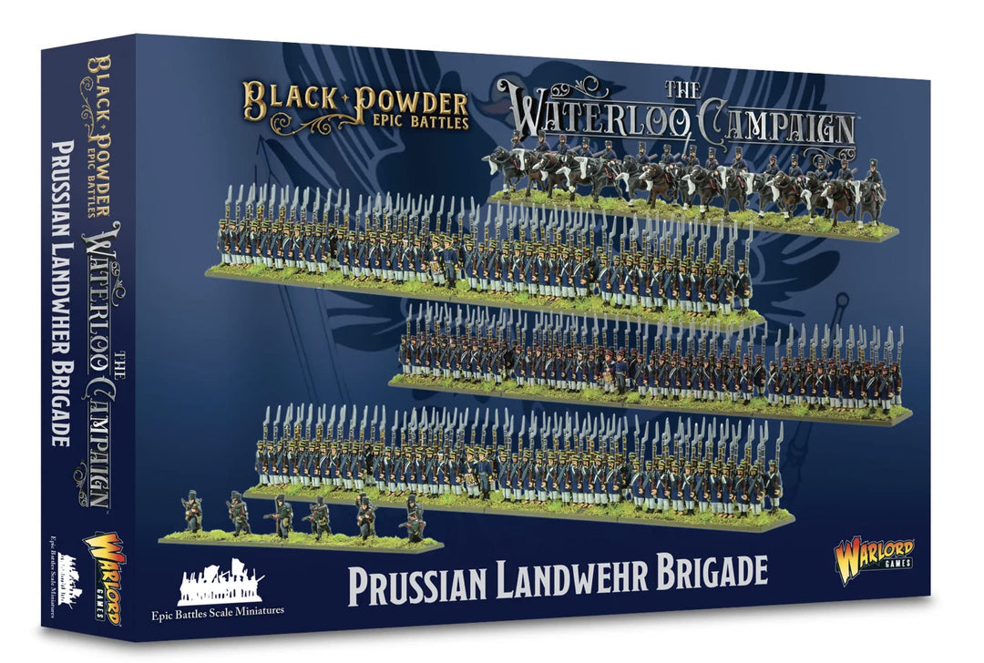 Warlord Games, Black Powder Epic Battles - Waterloo: Preussische Landwehr Brigade