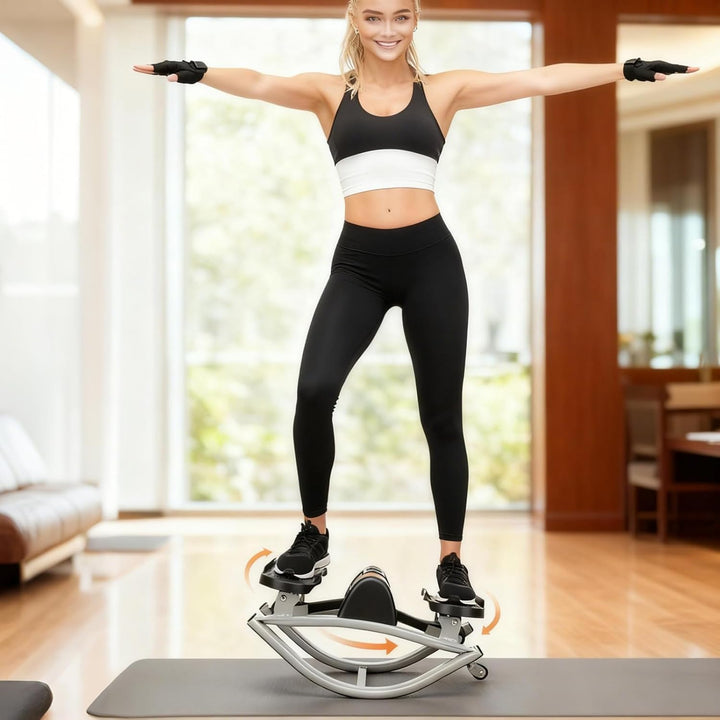 Rock Stepper Trainingsgerät, Fitnessgerät, leises tragbares Seitensteppergerät | Für Zuhause, Wohnun