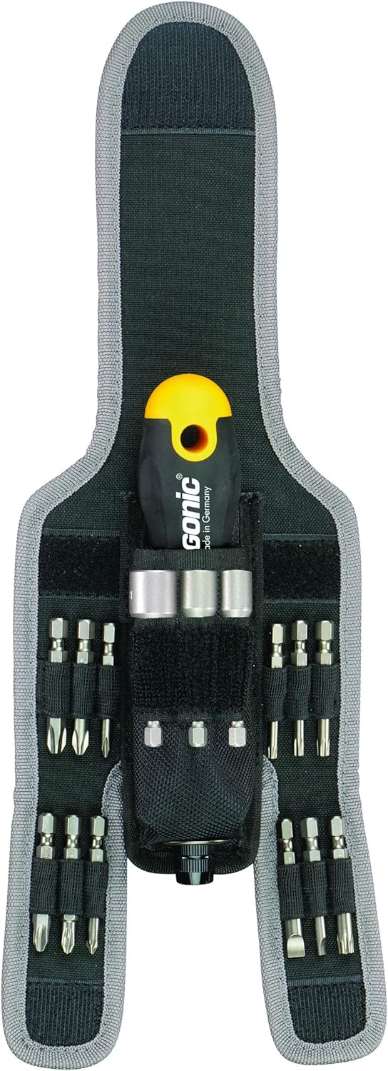 Felo ERGONIC K Gürteltasche 16-tlg. | SL/PH/PZ/TORX/ND, 16-tlg.