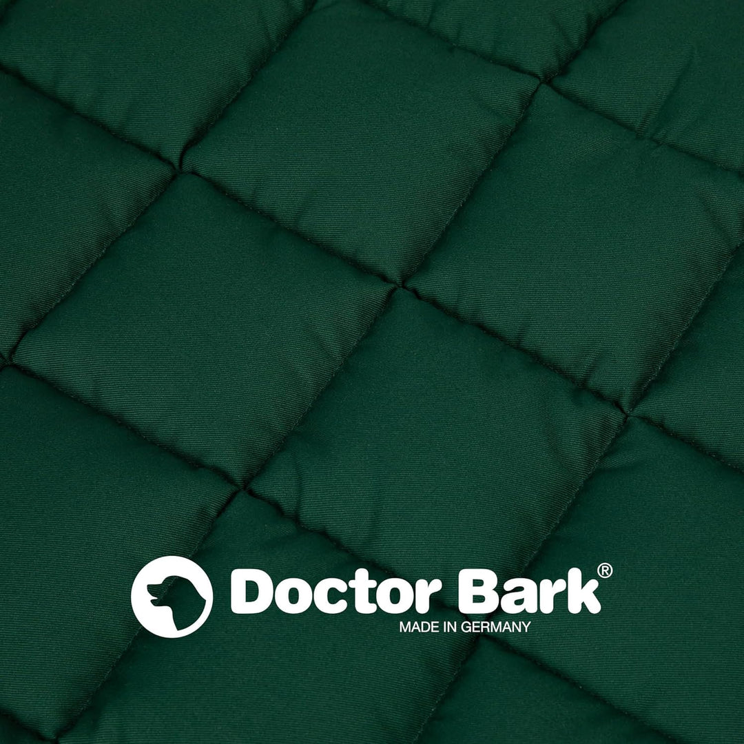 Doctor Bark Hundedecke - weiche, hochwertige Hundematte für mittlere Hunde, robuste Indoor - Outdoor