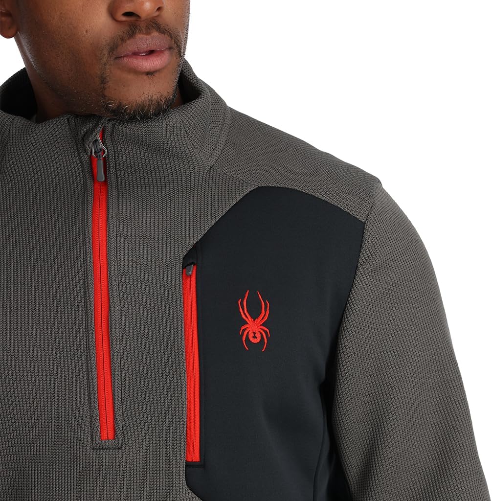 Spyder Herren Bandit 1/2 Zip Fleecejacke S Polar, S Polar