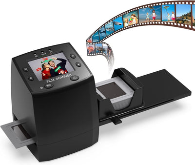 DIGITNOW! Diascanner Konvertiert 35mm / 135 Negative und Dia zu Digital JPEG, Filmscanner mit hoher