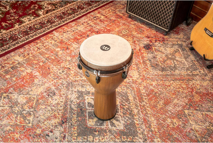 Meinl Percussion 12" Jumbo Djembe, Barnwood 12" Standard-Kopf Barnwood, 12" Standard-Kopf Barnwood