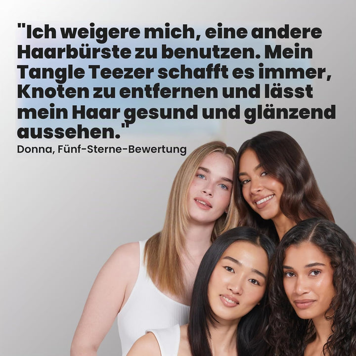 Tangle Teezer Ultimate Detangler Klein– Für Nasses & Trockenes Haar – Entwirrungsbürste für Alle Haa