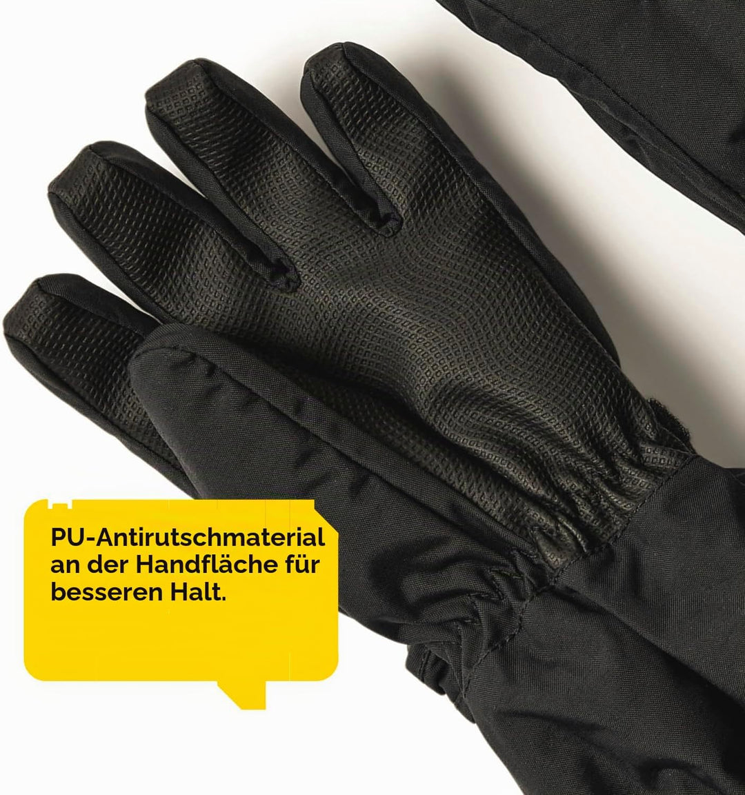 Kabooki Lego Handschuhe Kinder I Handschuhe Winter Nylon I Handschuhe Jungen und Mädchen 104 Schwarz