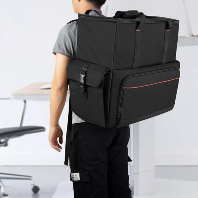 Trunab PC Host Tragetasche, Computer Rucksack für Prozessoren, Maus, Tastatur, Kopfhörer und Kabel,