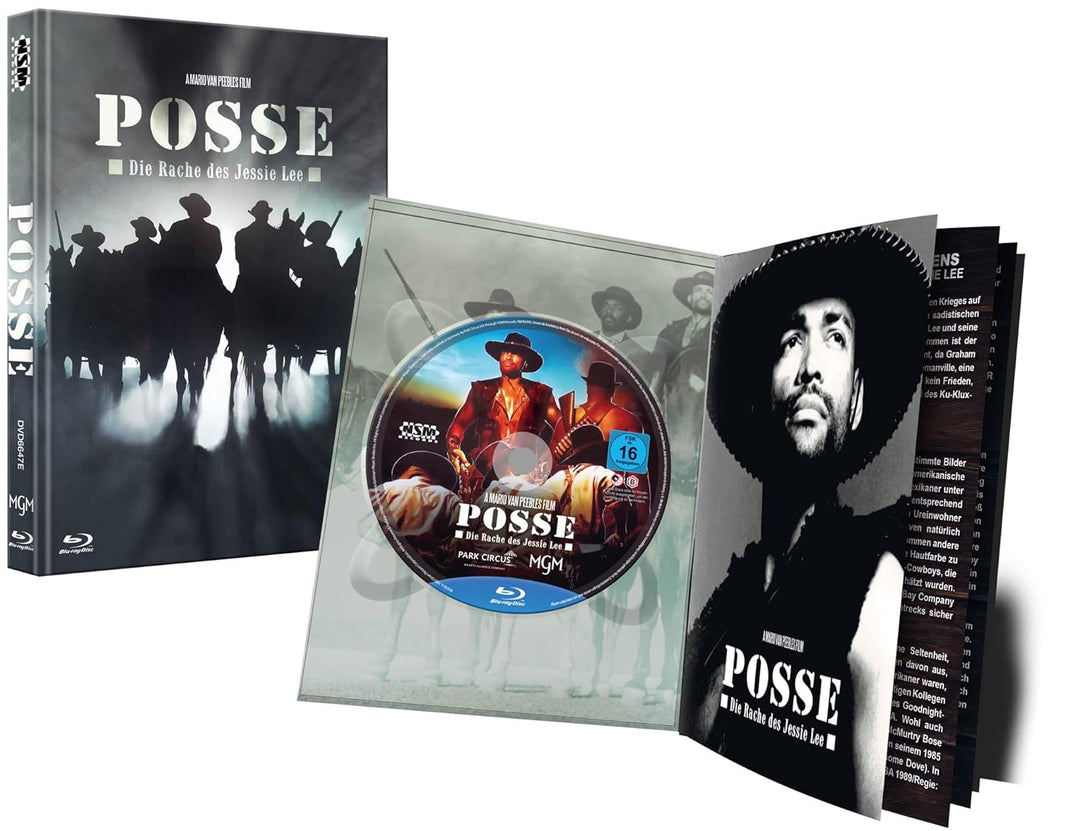Posse - Die Rache des Jesse Lee [Blu-Ray+DVD] - uncut - limitiertes Mediabook Cover E, Blu-ray