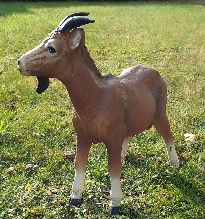 Ziegenbock Steinbock Geissbock Deko Figur Ziege Franz Tierfigur Gartendekoration