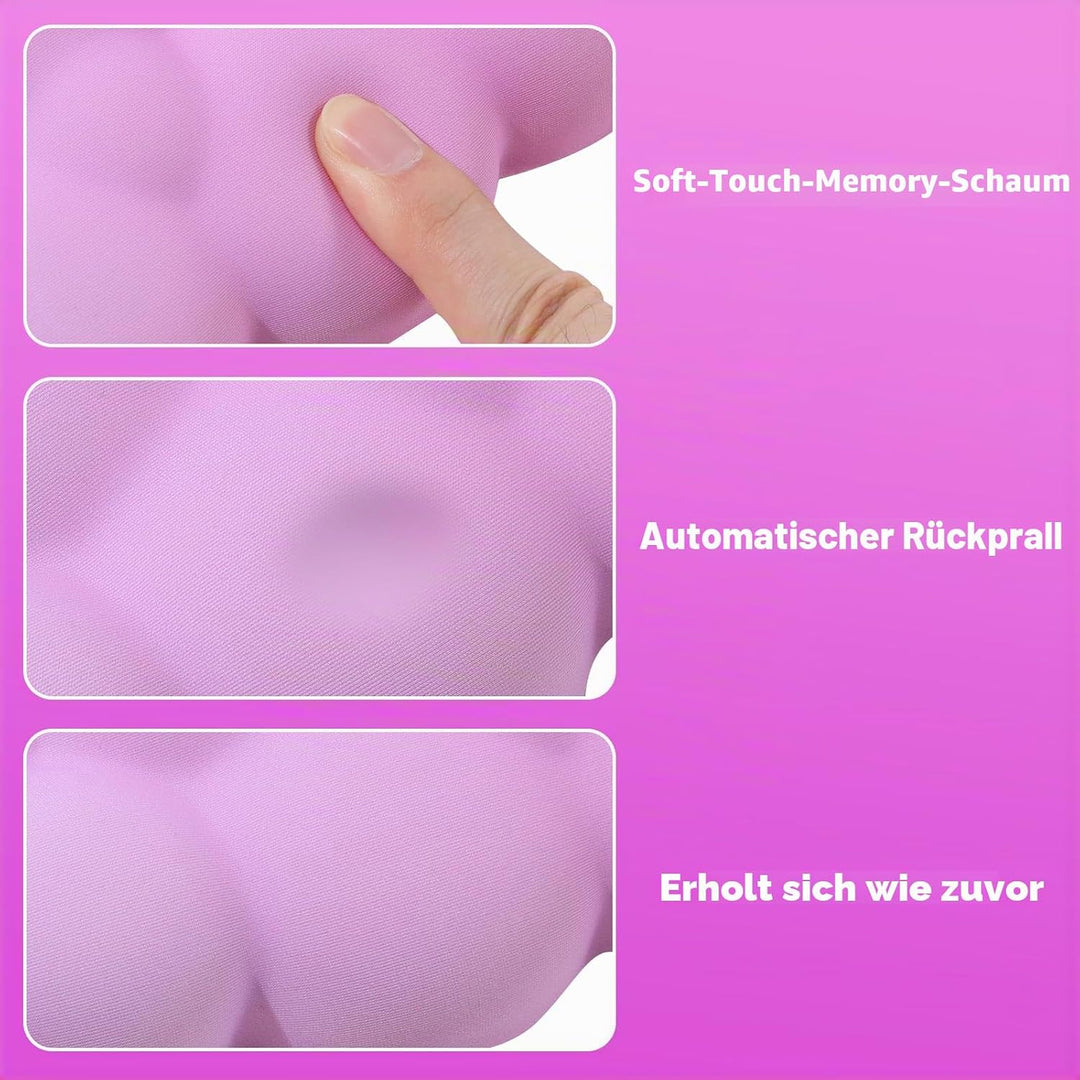 MoKo Wolke Handgelenkauflage, Ergonomisch Weich Cloud Handauflage Tastatur Maus Handballenauflage Se