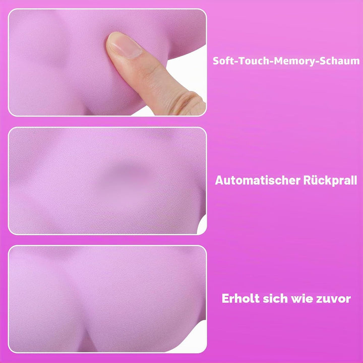 MoKo Wolke Handgelenkauflage, Ergonomisch Weich Cloud Handauflage Tastatur Maus Handballenauflage Se