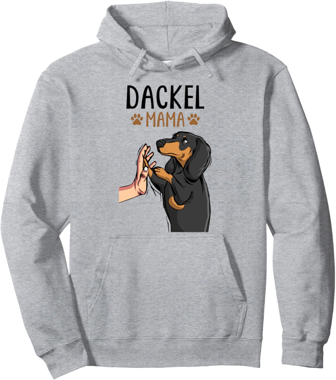 Dackel Mama - Süsses Dachshund Hundebesitzerin Damen Pullover Hoodie