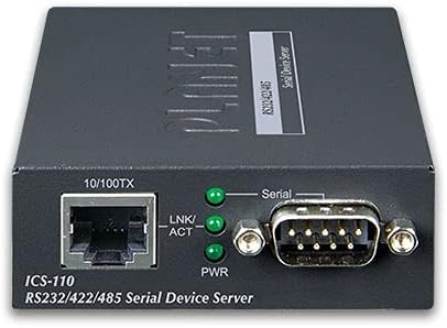 Planet RS232/RS-422/RS485 to Ethernet 1-Port TCP/IP RS-423 RS-485 RS-232