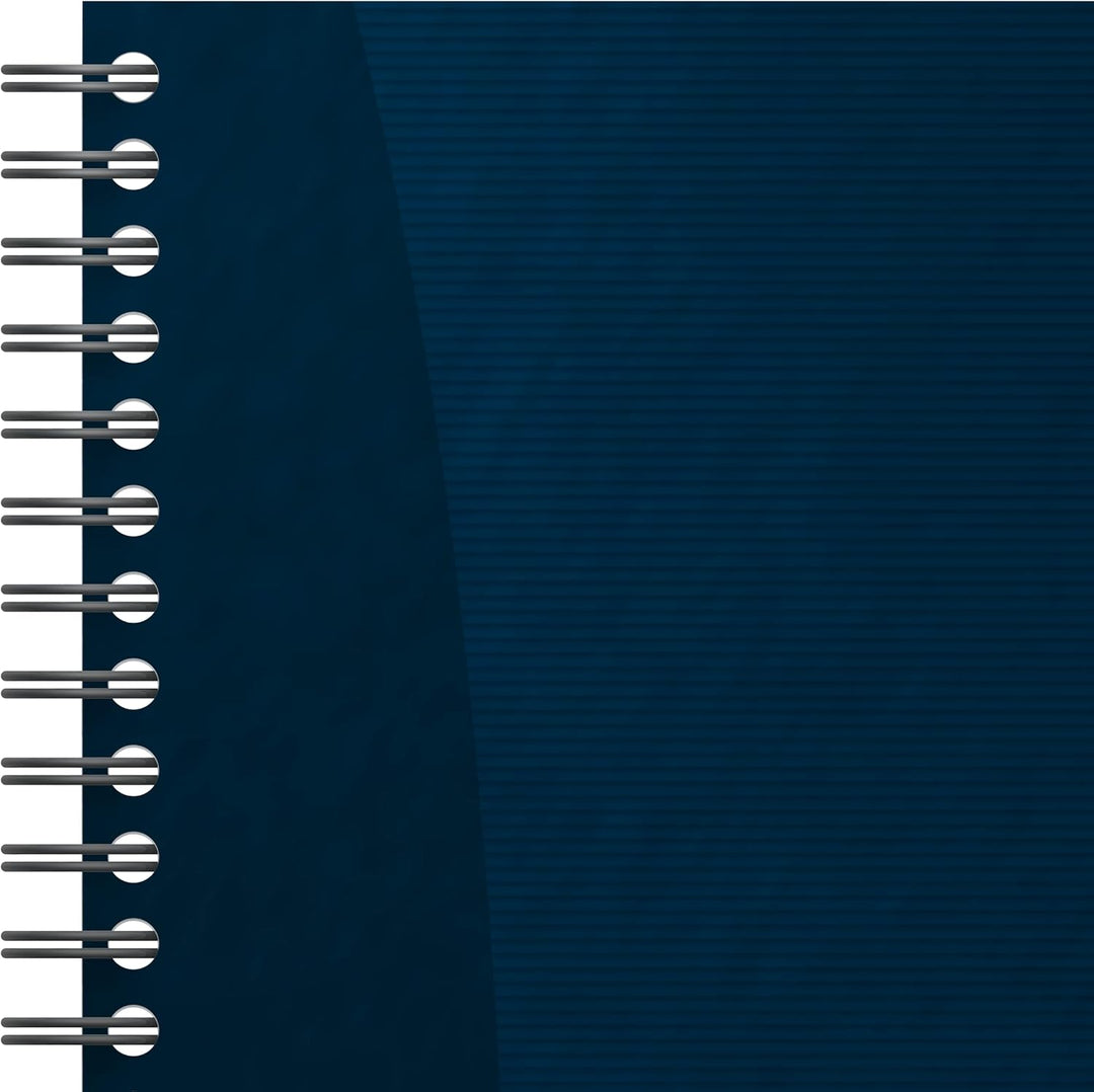 Oxford Adressbuch A5, mit Doppelspirale, 144 Seiten, 4 Farben, 5 Stück 1 A5, Sonderlineatur, 1 A5, S