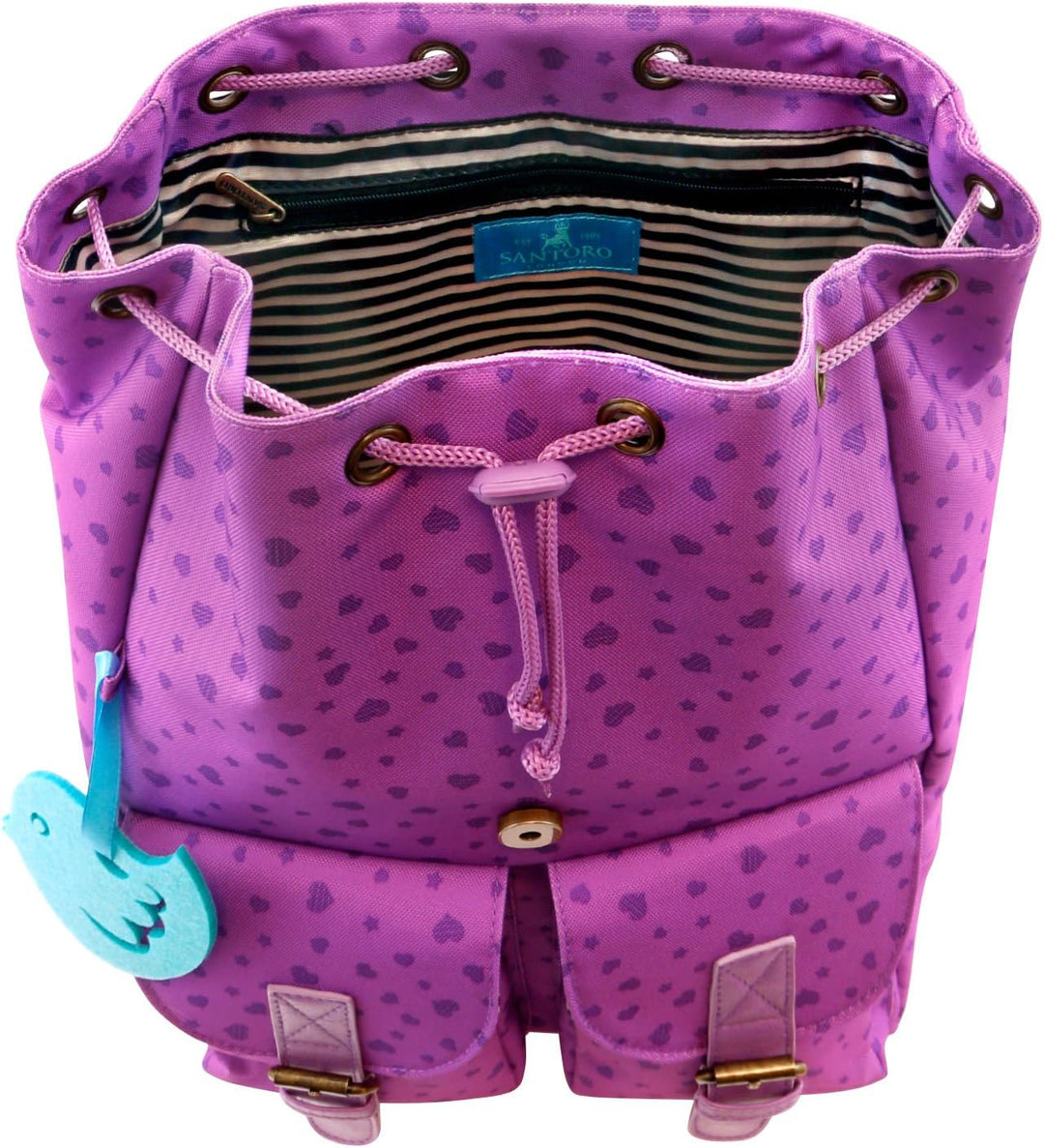 Gorjuss 652gj03 Rucksack, 41 cm, Violett (Violeta)