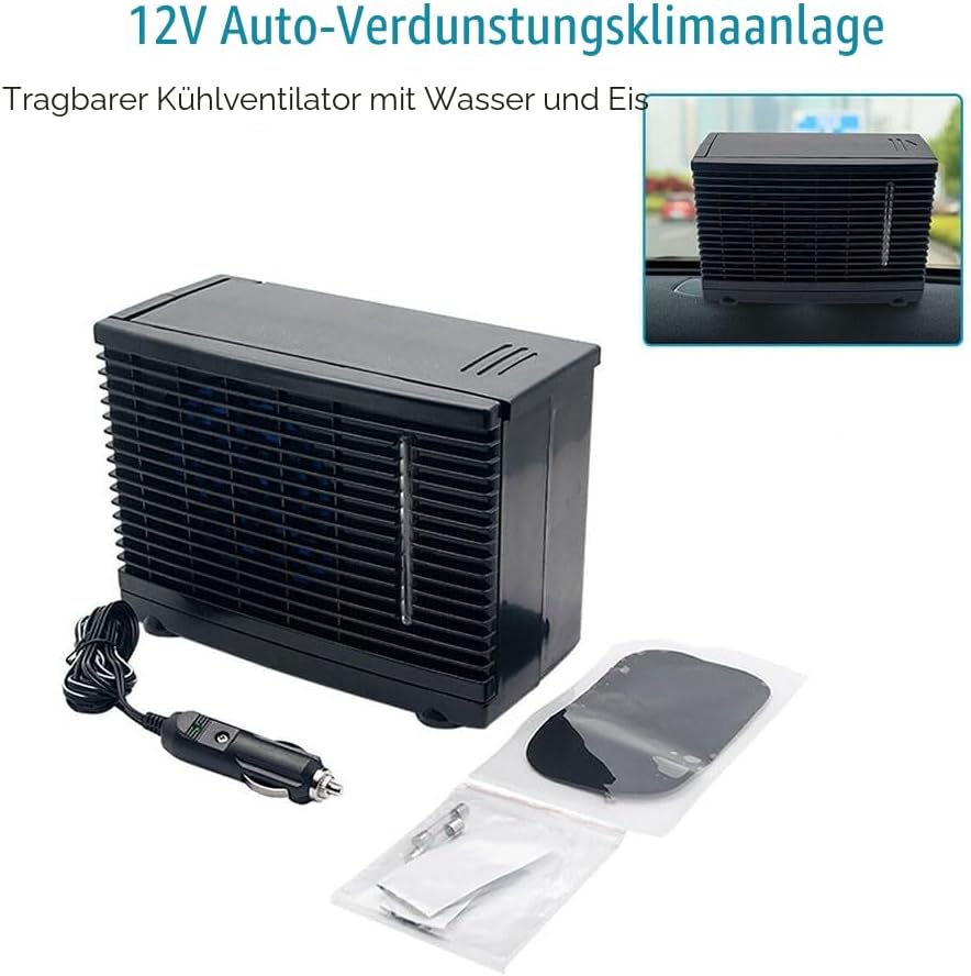 12V Klimaanlage Tragbar, Mini Klimaanlage Home Auto Kühler, Auto Montiert Klimaanlage Ventilator, Tr