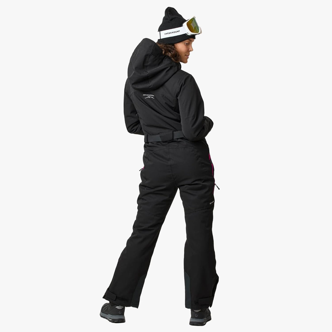 Swedemount Cervinia Skianzug für Damen 42 Black/Fresh Pink, 42 Black/Fresh Pink