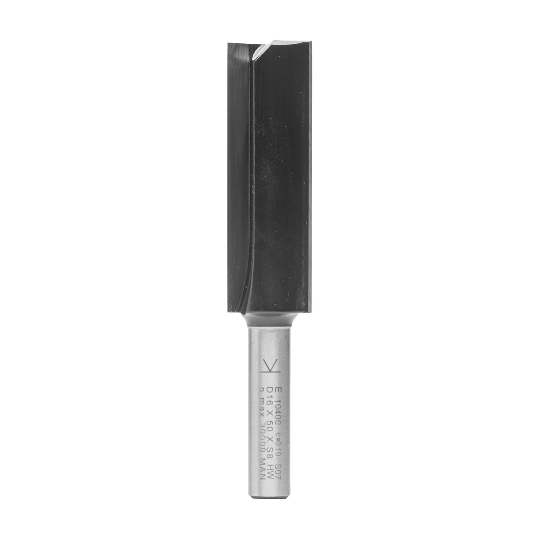 ENT 10400 Nutfräser HW, Schaft (S) 8 mm, Durchmesser (D) 16 mm, NL 50 mm, SL 32 mm, GL 82 mm D=16 /