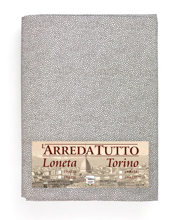 Tex family Tagesdecke Gran Foulard Tagesdecke Sofaüberwurf Stoff Boy beige - Einzelbett Cm. 170x280