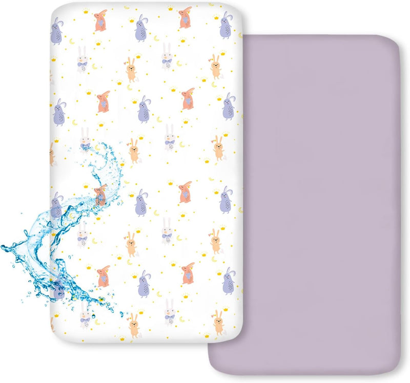 Bimocosy Matratzenschoner 60x120 wasserdichte Matratzenauflage für Baby, Matratzenschutz, Inkontinen