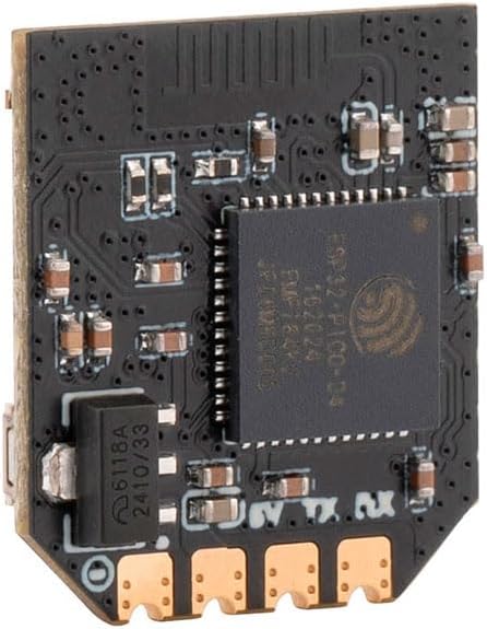 Radiomaster ELRS-Empfänger RP4TD-M 2,4 GHz ExpressLRS Nano Empfänger mit 79 mm UFL-T-Doppelantenne f
