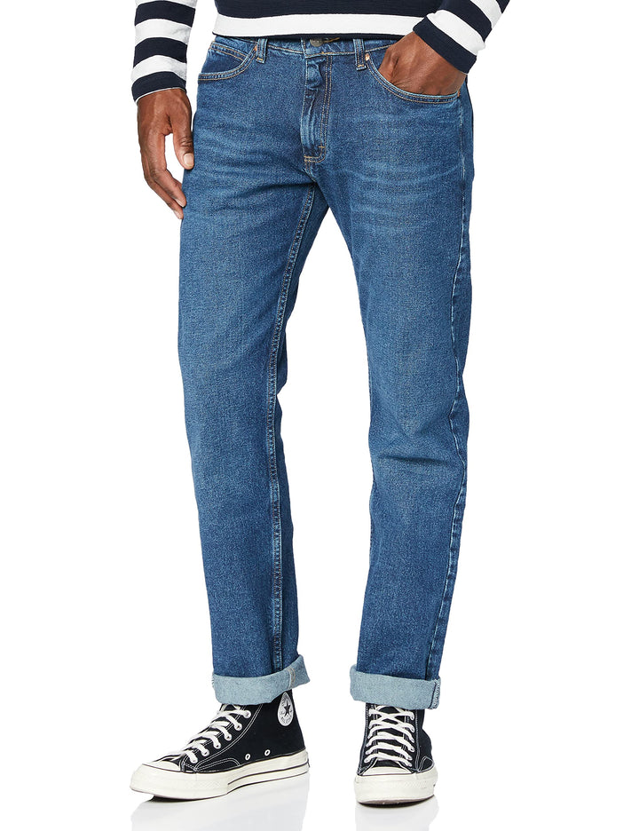 Lee Herren Legendary Slim Indy Jeans 28W / 32L Dark Worn-in, 28W / 32L Dark Worn-in