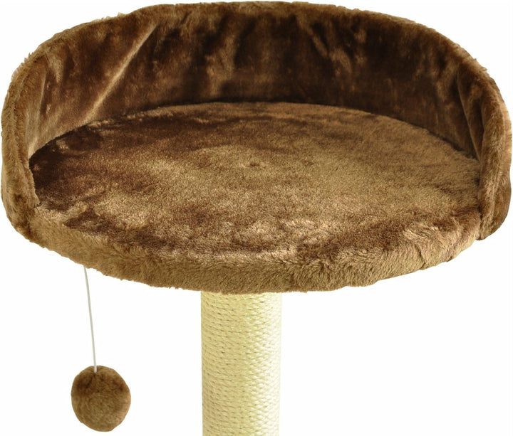 nanook Kratzbaum Liegeplatz Top für kräftige Katzen - Grösse XXL - 46 cm Ø - Hellbraun, Hellbraun