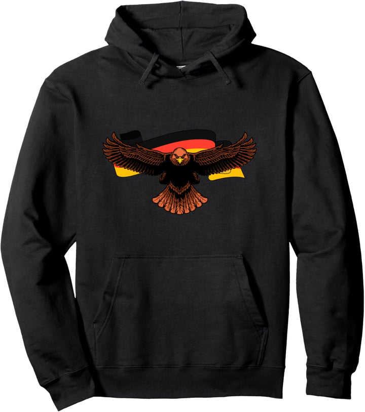 Germany Fahne Adler Deutsch Flagge Deutschland Geschenk Pullover Hoodie