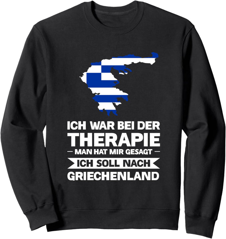 Griechenland Griechische Flagge Griechisch Sweatshirt