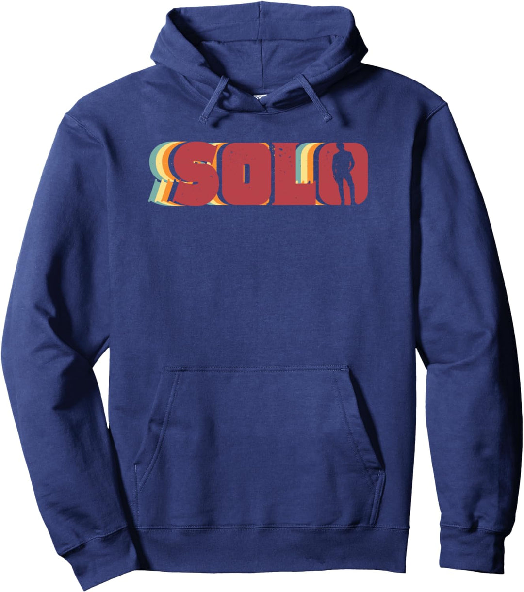 Star Wars Han Solo Movie Retro Silhouette Pullover Hoodie