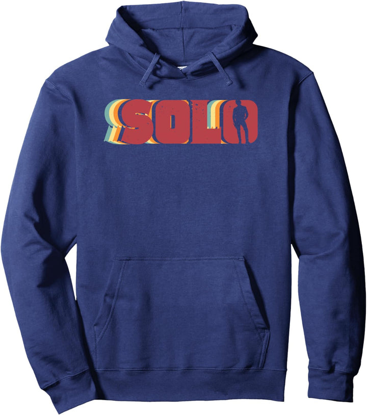 Star Wars Han Solo Movie Retro Silhouette Pullover Hoodie