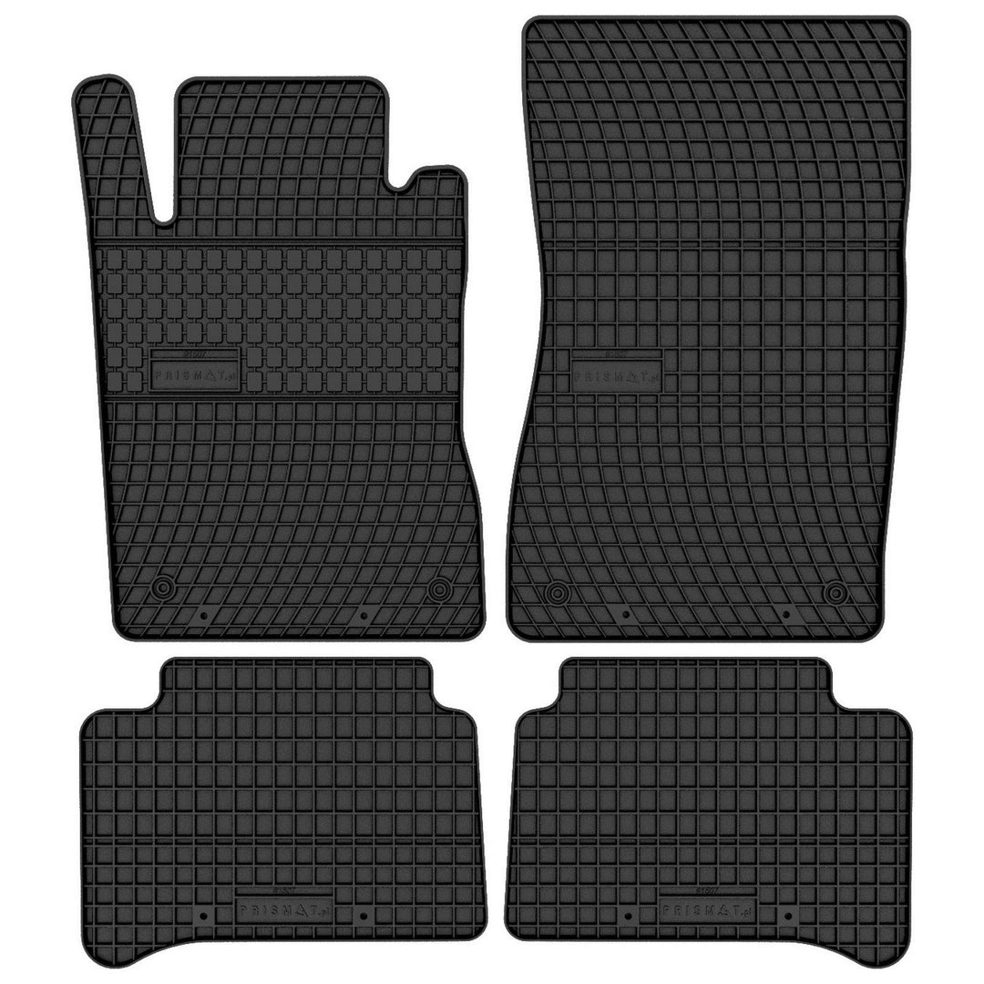 AGCPdirect 1507 Gummi Matten Fussmatten Set für Mercedes E 211 2003-2009