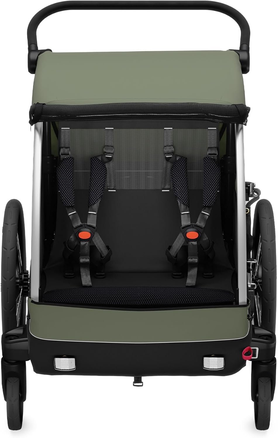 Thule Courier Kinder- Und Hundefahrradanhänger Vintage Green, One-Size