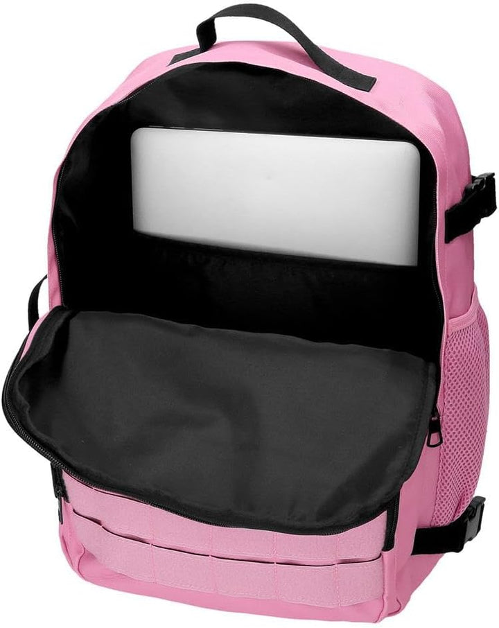 Pepe Jeans Unisex, Kinder Aris Rucksack und Federmäppchen (1er Pack) 31 cm x 44 cm x 17.5 cm Rosa, 3
