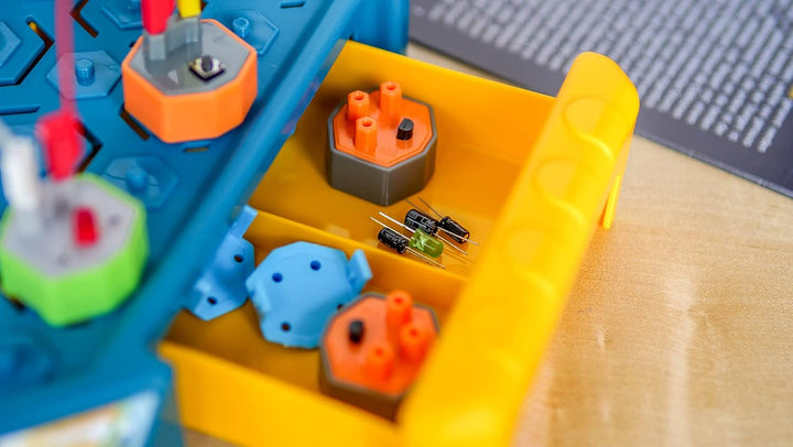 Clementoni Galileo Lab – Mein Elektro-Labor, spannender Experimentierkasten, elektronischer Bausatz