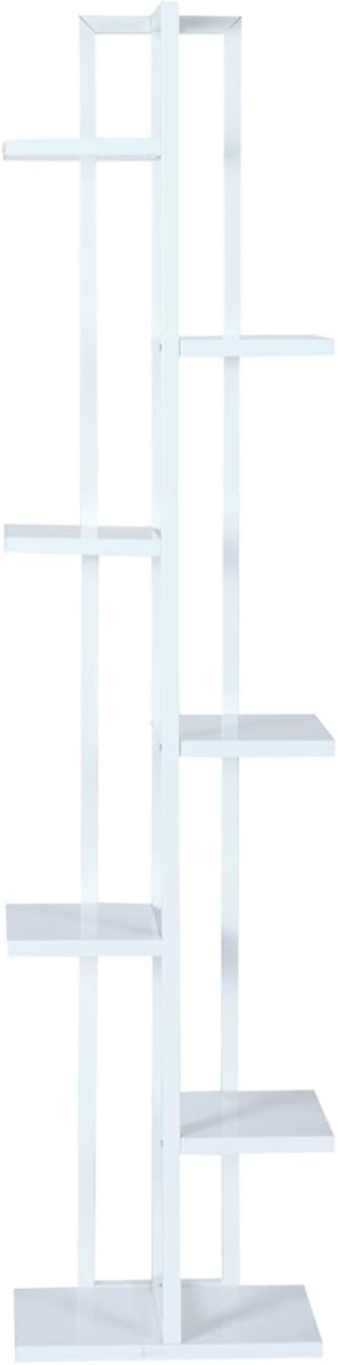 [en.casa] Blumenständer Somero 7 Ebenen Blumenregal 150 x 34 x 21 cm Pflanzenständer Indoor Pflanzen