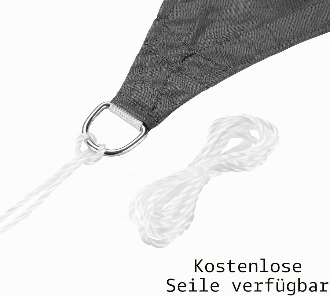 swift Sonnensegel Wasserdicht Dreieckig 3x3x3 Meter UV Schutz Polyester Wasserabweisend Dreieck 3x3x