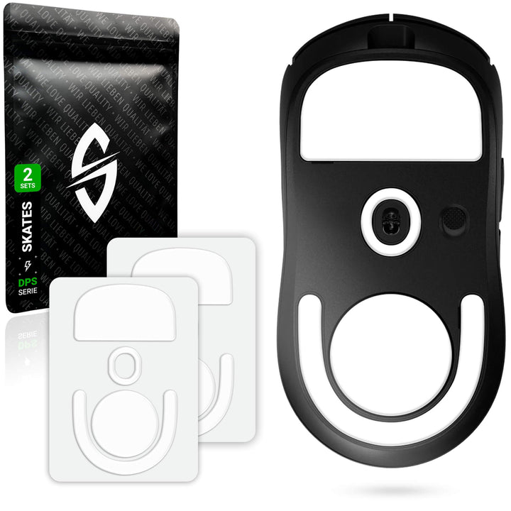 SensoryBoost DPS Glides (2er Set) kompatibel mit Logitech G PRO X Superlight 2 - Ultra Schnell, Abge