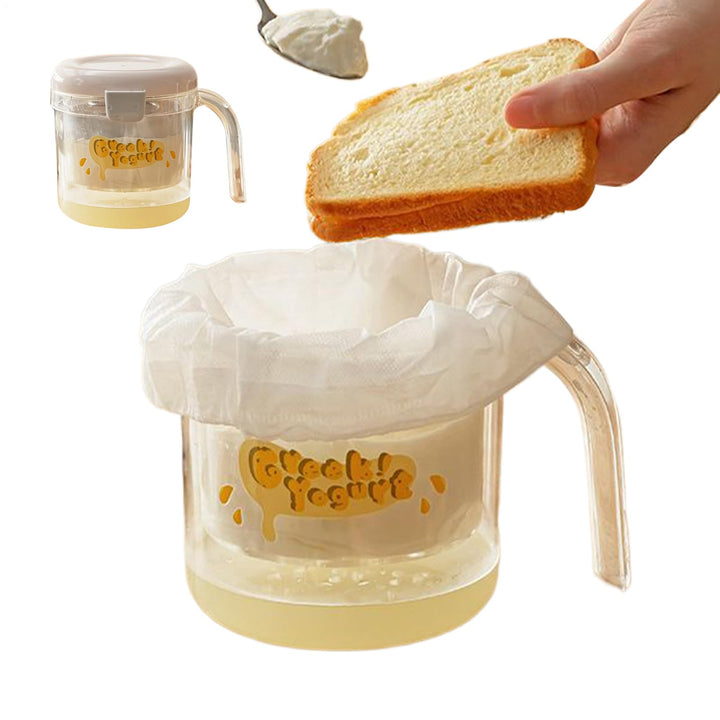 Filter Sieb, bereiter Mit Feinmaschigen Siebbeuteln Für Selbstgemachten, Küchenhelfer Für Frischkäse