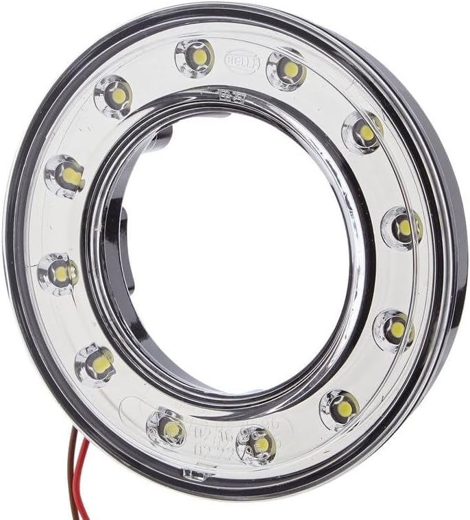 HELLA - Positionsleuchte - LED - 24V - Einbau/Schraubanschluss - Lichtscheibenfarbe: glasklar - Kabe