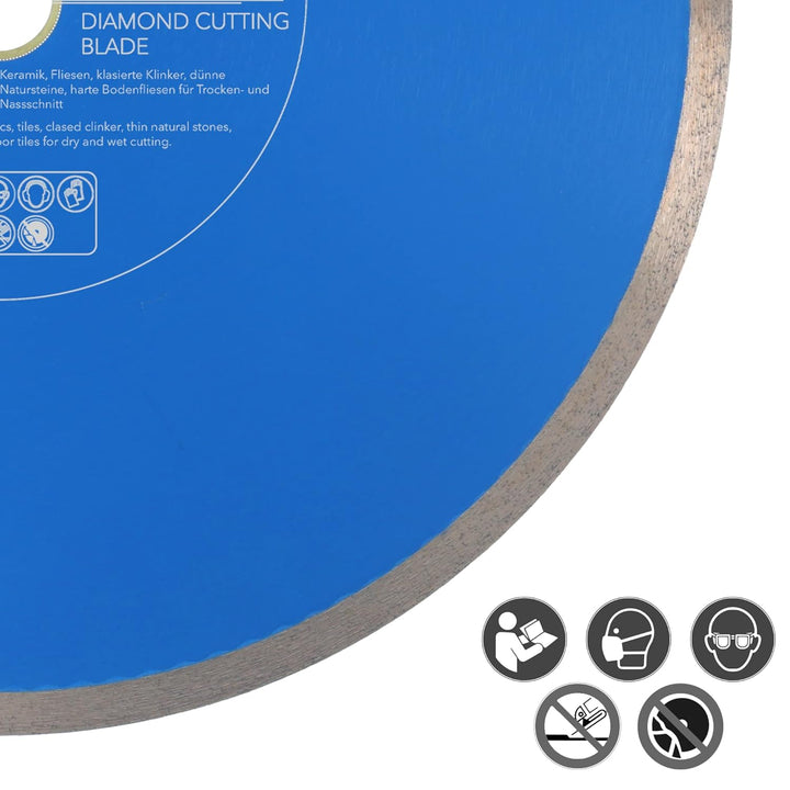 PRODIAMANT Profi Diamant-Fliesenscheibe Pro-Rim F702 350mm Bohrung 30mm mit Ring 25,4mm für Nassschn