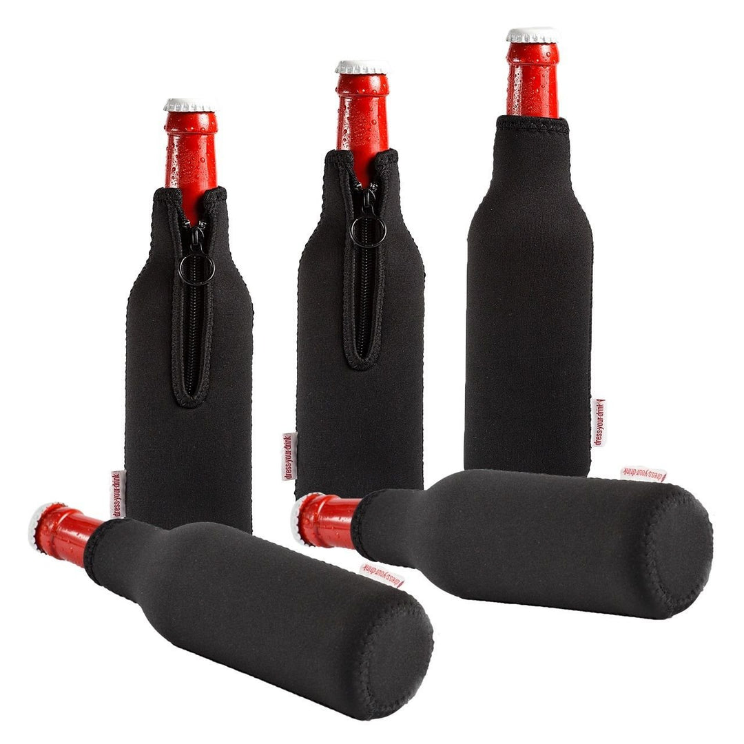 Neopren Flaschenkühler Getränkekühler Bierkühler (5er Sparpaket 0.3 Liter) 5er Sparpaket 0.3 Liter S