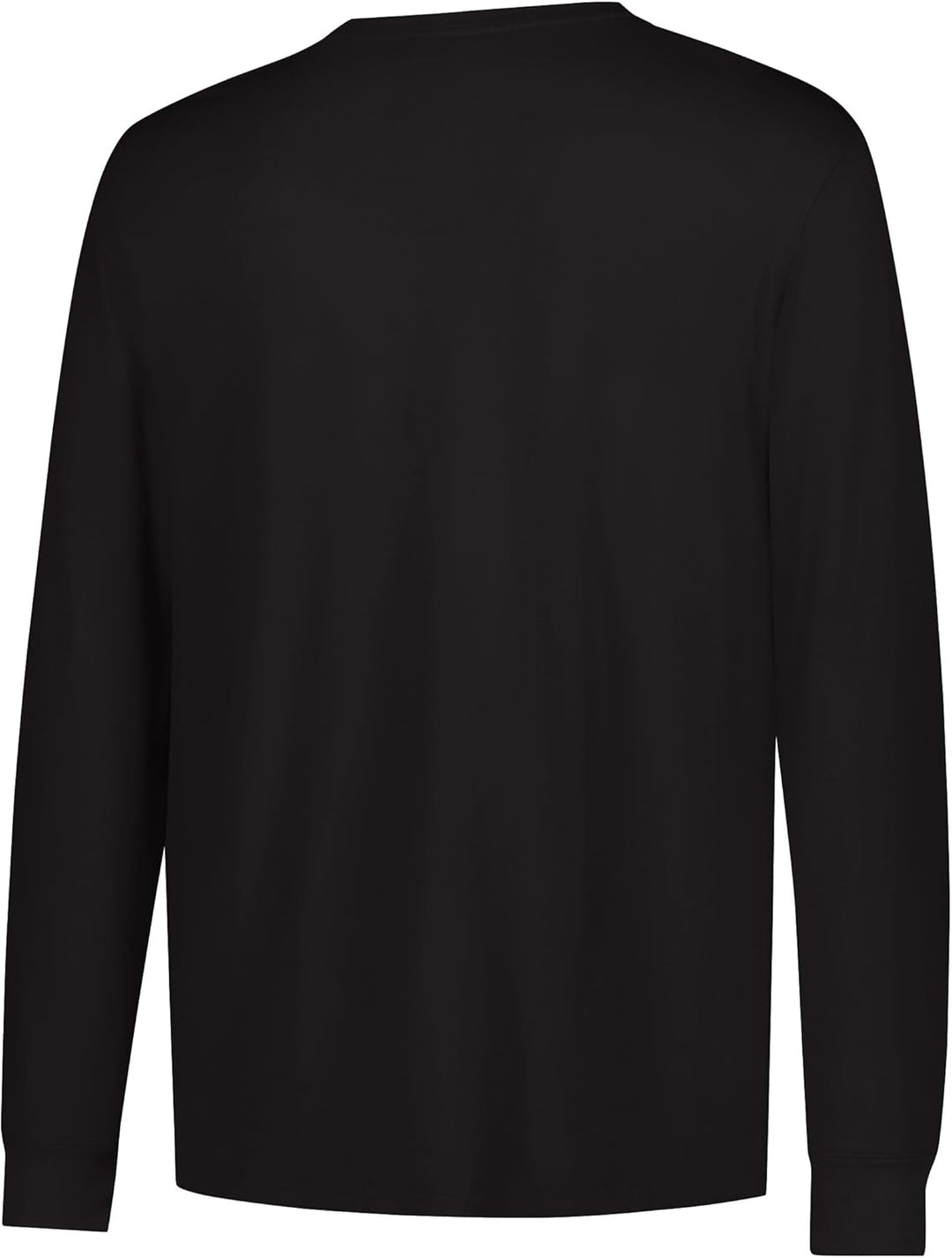 Ultra Game Men's Vlm0291f NBA Men's Performance Poly Long Sleeve T-Shirt, Charcoal Gray (Pack of 1)