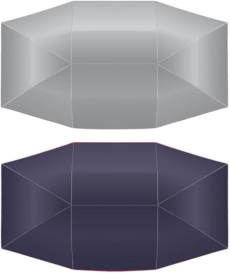 Universal Auto Sonnen Schutz Regen Schirm Abdeckung Zelt Tuch Uv Schutz Wasserdicht 4,2 X 2,1 M Silb