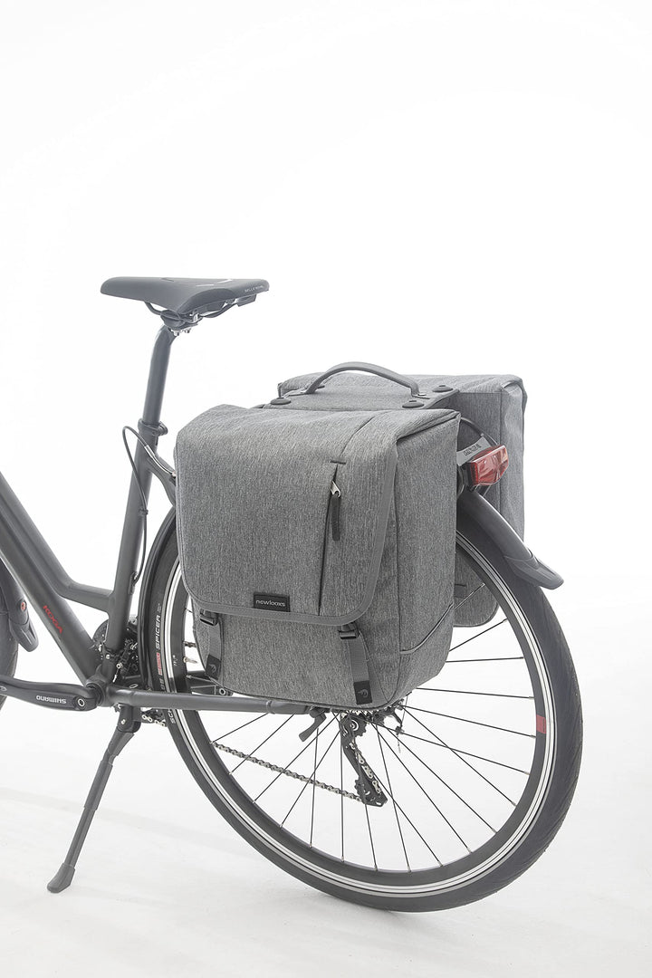 New Looxs Unisex-Adult Nova Double Racktime Doppelpacktasche 32 Liter Grau, 32 Liter Grau