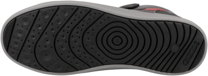 Geox Jungen J Arzach Boy A Sneakers 24 EU Black Red, 24 EU Black Red