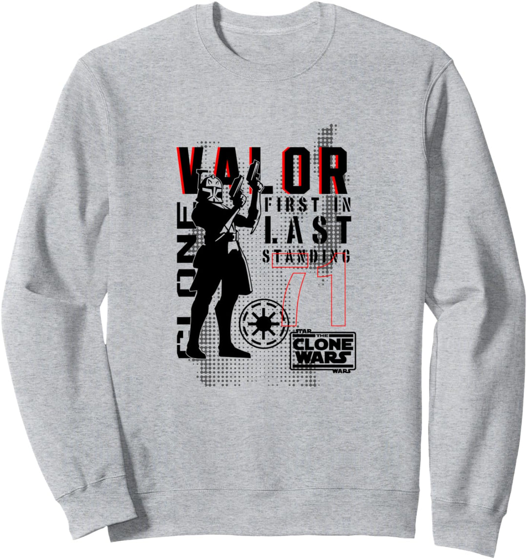 Star Wars: Clone Wars Valor First In Last Standing Sweatshirt